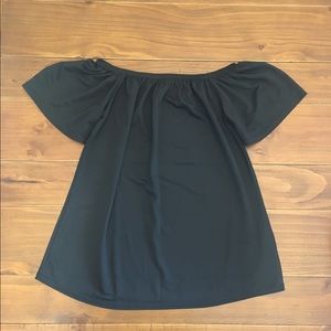 Black Off Shoulder Maternity Top Size US 4
